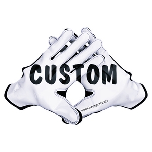 New Rhinestones Football Receiver Gloves <b>Top</b> Trending American Football Gloves Manufacturer & Supplier Custom Receiver Gloves - Product Image 3