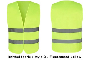 Chaleco de trabajo de alta visibilidad clase 2, verde y negro, de malla de poliéster, reflectante, de seguridad industrial para hombres - Product Image 5