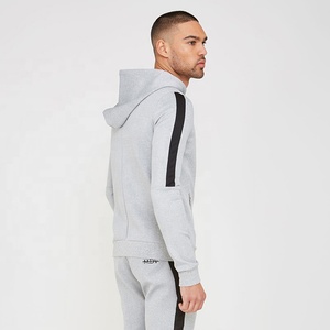 Jersey de lana ligera de alta calidad para hombre, Sudadera con capucha, diseño personalizado, conjunto de invierno de algodón y poliéster, cuello con capucha de patrón sólido - Product Image 5