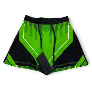 Shorts de Compresión para MMA Sin Gi, Pantalones Cortos de Grappling con Logotipo Frontal, 100% Poliéster, Duraderos, Venta al Por Mayor - Product Image 2