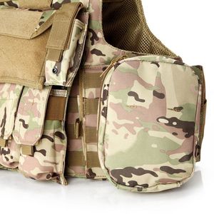 Gilet de chasse d'hiver personnalisé avec logo, en softshell, multi-poches, unisexe, vêtements d'extérieur - Product Image 4