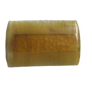 BROWN COLOR BUFFALO HORN <b>COMB</b> - Horn <b>Comb</b> Supplier <b>Hot</b> Sale Custom Logo with natural material of buffalo horn made in Vietnam - Product Image 1
