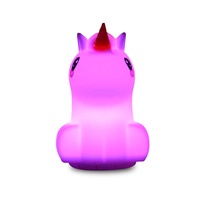Licorne Rechargeable Night Light Enfants de Couchage Berceuse BT Musique Haut-Parleur Lampe pour Fille Garçon Ami Cadeau