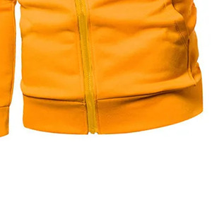 Mens Stylish Zipper Hoodies Luxury Heavyweight <b>Zip</b> Hoodie Premium Cotton Blend Everyday Wear OEM ODM Production - Product Image 4