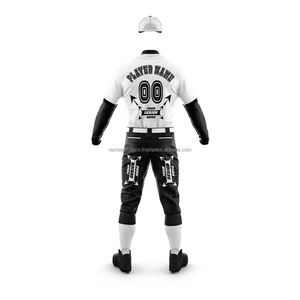 Jersey de béisbol con botón de sublimación personalizado para hombre, uniforme de poliéster transpirable, estampado bordado, jersey de softbol en blanco, venta - Product Image 6