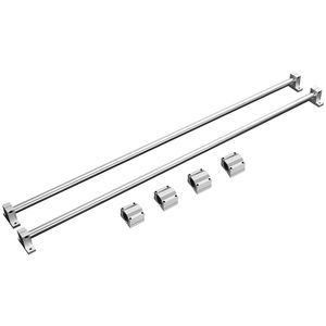 Set Guida Lineare SFC20 1200 mm: 2 Guide Lineari, 4 Blocchi Scorrevoli SC20, 4 Supporti per Guide, Lunghezza 47,2 Pollici/1200 mm - Product Image 3