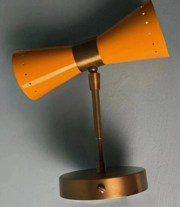 Mid Century Metal <b>Wall</b> <b>Sconce</b> Diabolo <b>Sconce</b> Cone <b>Wall</b> Lamp Decorative Interior <b>Light</b> - Product Image 2