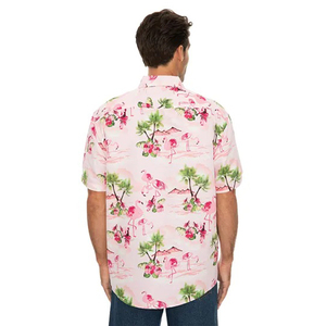 New 2026 Custom Hawaiian <b>Shirts</b> Summer Beach Floral Print Button Down Tropical Unisex Short Sleeve Casual Beach Aloha <b>Shirts</b> - Product Image 5