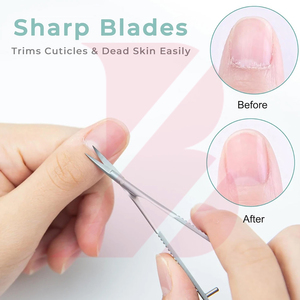 Nouvelles Ciseaux de Beauté à Ressort Tendance pour la Mise en Forme et la Coupe des Sourcils et Cils, Qualité Supérieure, Personnalisables, Vente en Gros - Product Image 6