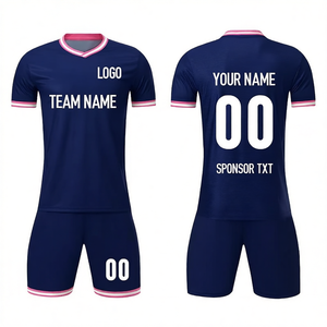 ชุดเสื้อฟุตบอลอเมริกันแบบปรับแต่งได้สำหรับผู้ชาย แขนสั้น คอวี พิมพ์ลายแบบ Sublimation พร้อมชื่อทีมและหมายเลข ระบายอากาศได้ดี แห้งเร็ว เหมาะสำหรับฤดูร้อน - Product Image 6