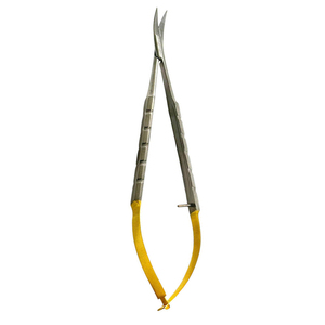 Stainless Steel Spring Cuticle Scissors Pointed Tip High-quality Silver Color OEM Service for Beauty Manicure Work - Product Image 2