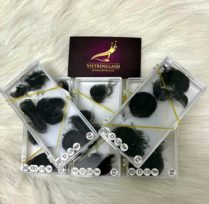 ขนตาปลอมสำเร็จรูประดับมืออาชีพ 20D 0.03 เมกะวอลลุ่ม ต่อขนตาได้ง่าย ใช้ขนสังเคราะห์นุ่ม ทำด้วยมือ ให้ลุคธรรมชาติ ยาวพิเศษ - Product Image 2