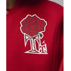 Blouson universitaire pour femme 2025 avec logos personnalisables, design en mélange de coton de qualité supérieure, idéal pour les équipes sportives et la mode universitaire - Product Image 5