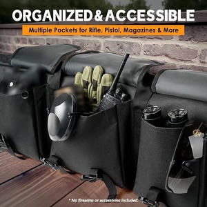 Sac de 36 pouces, résistant à l'eau et à la poussière, rembourré pour le rangement des accessoires, sac à dos pour une utilisation en intérieur et en extérieur - Product Image 5