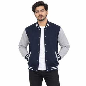 Vestes universitaires pour hommes - Veste universitaire printemps pour hommes - Motif à carreaux - Respirante et à séchage rapide - Écologique - Product Image 4