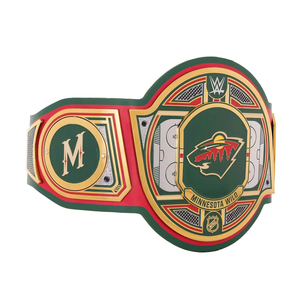 เข็มขัดแชมป์มวยปล้ำราคาถูก คุณภาพดีที่สุด ชุบทอง โลหะคุณภาพสูง ขายดีที่สุด แบบสั่งทำได้ - Product Image 3