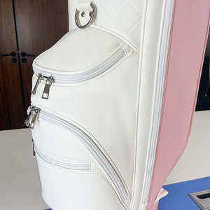 Sac de golf 5 compartiments en cuir PU avec logo personnalisé OEM/ODM, poche isotherme, sac léger avec support pour hommes et femmes - Product Image 5