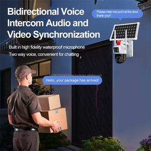 4MP 4G ống kính kép ngoài trời <span class=keywords><strong>Camera</strong></span> An Ninh tầm nhìn ban đêm được xây dựng trong mic Thẻ nhớ Wifi <span class=keywords><strong>IP</strong></span> pin Powered năng lượng mặt trời Powered CMOS đám mây - Product Image 4