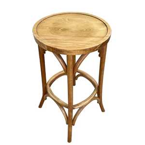 Ensemble de tabourets de bar pivotants de style mid-century modern, avec assise en cuir rembourrée, pieds en bois massif, pour comptoir, bistro, îlot de cuisine - Product Image 2