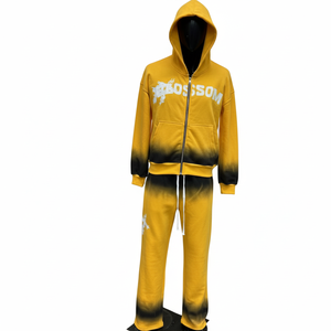 Ensemble de survêtements personnalisés avec logo imprimé sur mesure pour hommes et femmes, disponible en plusieurs couleurs - Product Image 5