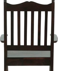 Chaise de salle à manger en bois massif sans coussin pour chambre à coucher, salon, bureau à domicile, fauteuil en bois multifonctionnel - Product Image 3