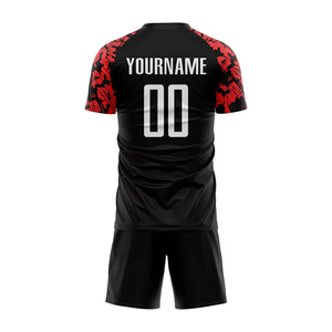 Tenue de football professionnelle OEM, design tendance, tissu respirant, uniforme de football tendance et best-seller avec logo. - Product Image 3