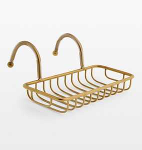 Support de Savon Métallique pour Comptoir, Plaqué Nickel et Or, Résistant à la Rouille, Plateau de Présentation Décoratif pour Savon, Ensemble de Salle de Bain - Product Image 2
