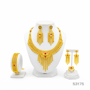 Collar de Moda para Mujer de MOLL JEWELLERS, Elegante, Chapado en Oro, con Circonita Natural, Cadena de Cuerda Sólida, Certificado por Terceros, Ideal para Bodas - Product Image 1