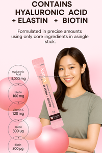 Boisson au collagène marin coréen avec vitamine C et acide hyaluronique pour une peau radieuse et un soutien de beauté - Product Image 2