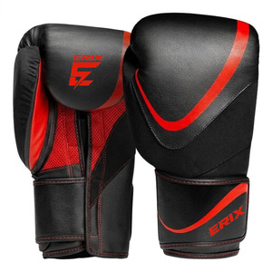 Gants de boxe en cuir de haute qualité personnalisés pour hommes et femmes, adaptés à l'entraînement, au sparring, au MMA, au kickboxing et au Muay Thai - Product Image 6