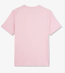 Camiseta de algodón morada lisa extragrande para hombre, cuello redondo, manga corta, estilo casual, tejido de punto, top básico - Product Image 3