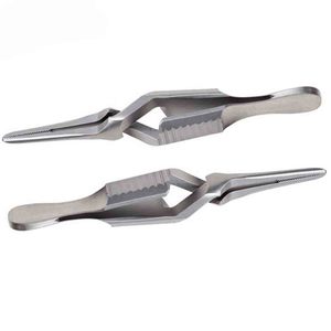 Pinzas Quirúrgicas Rectas Astrin de Acción Cruzada Tipo Bulldog, de Acero Inoxidable Reutilizables, Instrumento Clase I para Cirugía Cardíaca - Product Image 5