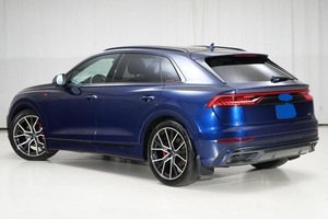 รถยนต์ Audi Q8 Prestige Turbocharged V6 AWD ปี 2019 สภาพดี ใช้งานน้อย ตกแต่งอย่างสวยงาม เปลี่ยนเครื่องยนต์ใหม่ล่าสุด สีฟ้าเมทัลลิก Navarra - Product Image 2