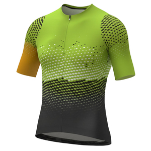 Cycling Jersey 160g Spandex Polyester Automated Cutting Seamless Heat-Transfer Printed Breathable Short Sleeve Men Top In-Stock - Product Image 3