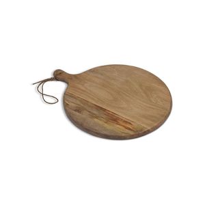 Tabla de cortar de madera ecológica para cocina, para cortar verduras, frutas, carne, pan, con madera natural resistente y duradera. - Product Image 6