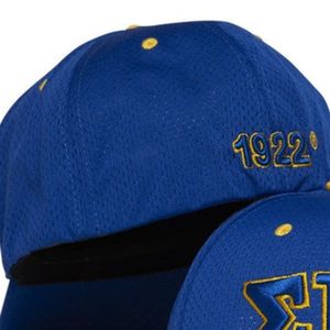 Gorra de béisbol SGRho para mujer, personalizada con bordado, ajustable, deportiva, informal, para hermandades, moda, sombrero para el sol, ropa con letras griegas - Product Image 3