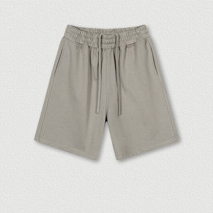 Pantalones Cortos Deportivos de Algodón para Hombre, Casuales, de Verano, con Cintura Elástica y Cordón Ajustable, de Secado Rápido, Transpirables, Colores Personalizados, Logotipo Personalizado - Product Image 3