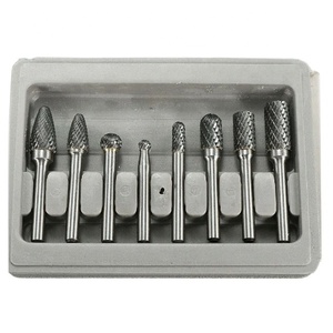 Juego de fresas de carburo Compatible con <span class=keywords><strong>Dremel</strong></span> 1/4 "Shank 10PC Die Grinder <span class=keywords><strong>Herramienta</strong></span> rotativa Se adapta a la <span class=keywords><strong>herramienta</strong></span> rotativa <span class=keywords><strong>Dremel</strong></span> para taladro amoladora, - Product Image 3