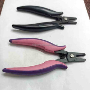 Pince coupante à kératine personnalisée de haute qualité en acier inoxydable pour extensions capillaires - Product Image 4