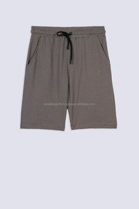 Pantalones Cortos Deportivos para Hombre, Color Verde Oliva, de Secado Rápido, con Cintura Elástica y Bolsillos Laterales, Estilo Casual, Largo Bermuda - Product Image 3