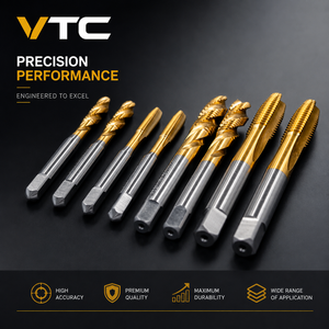 ชุดเครื่องมือต๊าปและไดส์ VTC 8 ชิ้น เคลือบไทเทเนียม ความแม่นยำสูง สำหรับงานกลึง ราคาขายส่ง มีความต้องการสูง - Product Image 1