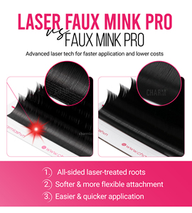 Charmlash Wholesale Lash Trays Faux <b>Mink</b> Lash <b>Extensions</b> <b>Eyelash</b> <b>Extensions</b> Supplies Best Selling Faux <b>Mink</b> Pro Super Dense Soft - Product Image 4