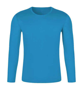 เสื้อยืดแขนยาวผ้าคอตตอน/ใยไผ่ถัก น้ำหนัก 280 กรัม ระบายอากาศได้ดี แห้งเร็ว รับผลิตตามแบบ OEM คุณภาพสูง พร้อมสกรีนโลโก้ตามต้องการ - Product Image 5