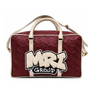Bolsa de Viaje de Piel Auténtica Personalizada al Por Mayor, Forro de Poliéster Resistente, Estilo Vintage para Hombre, Cierre de Cremallera de Alta Calidad - Product Image 1