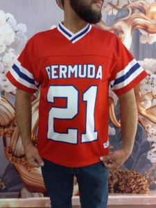 เสื้อกีฬาพิมพ์ลายแบบซับลิเมชั่นตามสั่ง-ระบายอากาศได้ดี แห้งเร็ว คอวี แขนสั้น สำหรับผู้ใหญ่ ใส่ได้ทั้งชายและหญิง เสื้อสำหรับฤดูร้อน - Product Image 2