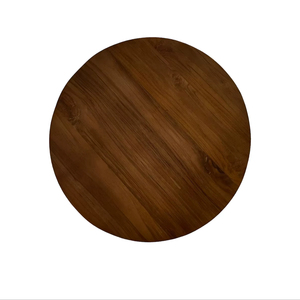 Wood Double Tier Rotating Tray Smooth-Spin Lazy Susan for <b>Tabletop</b> Spice Serving - Product Image 1
