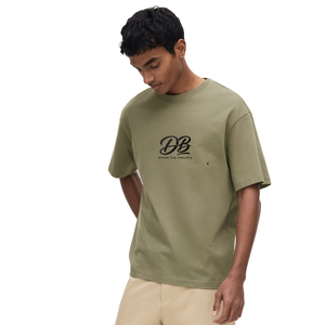 เสื้อยืดคอตตอนทรงหลวมสำหรับผู้ชาย คุณภาพพรีเมียม คอกลม แขนสั้น สวมใส่สบาย ผู้ผลิตเสื้อผ้าขายส่ง - Product Image 1