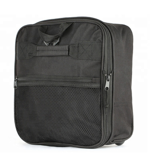 Sac de voyage en tissu Oxford noir avec compartiment à chaussures pour le camping et les activités de plein air, sac de rangement pour toutes les saisons - Product Image 6