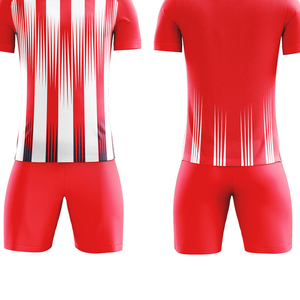 Uniformes de Fútbol de Primera Calidad con Diseño de Color Personalizado, Cuello Redondo, 100% Poliéster, Transpirables y Cómodos, Manga Corta - Product Image 5