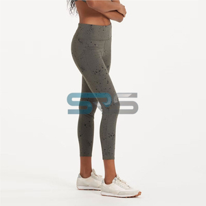 กางเกงเลกกิ้งออกกำลังกายเอวสูงคุณภาพสูงสั่งทำพิเศษสำหรับฟิตเนส ยืดหยุ่น น้ำหนักเบา แห้งเร็ว - Product Image 5